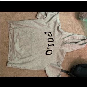Polo grey hoodie